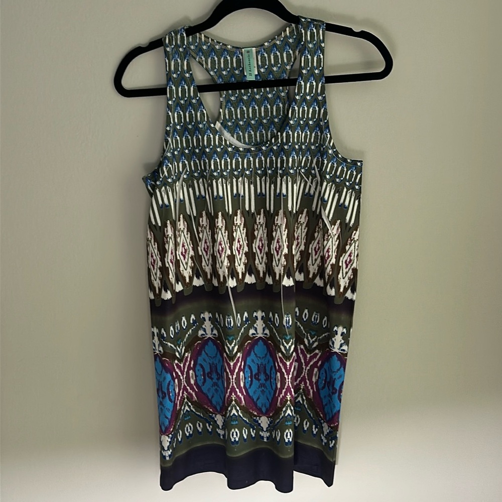 Multicolored Shirt Dress
